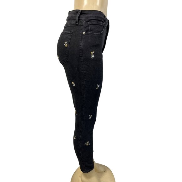 Abercrombie & Fitch Women's Black Skin Jeans Sz 29|8R - Picture 3 of 6